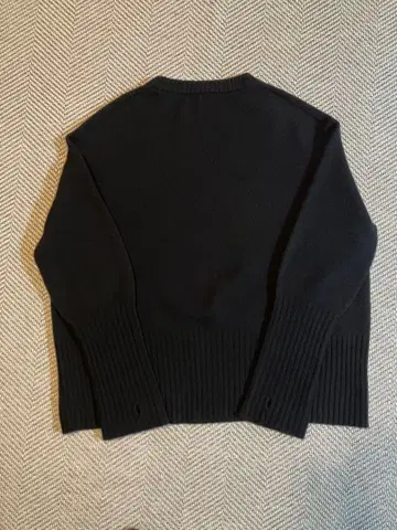 Spick & Span 롱 리브 풀오버 블랙