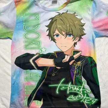 앙스타 타카미네 미도리 풀 그래픽 티셔츠