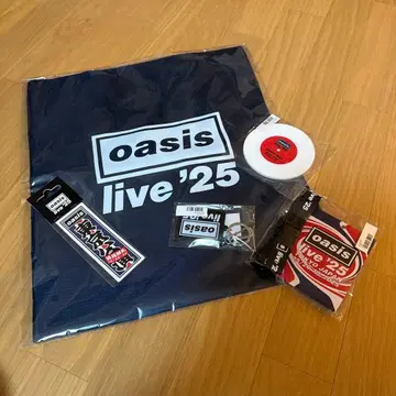 oasis live '25 도쿄 공연 VIP석 굿즈 세트