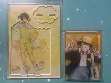 블루 록 전시회 아크릴 블록 액세서리 스탠드 히바리 메구루