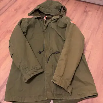 SCOTCH & SODA 후드 부착 모즈 코트 L