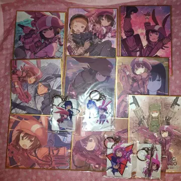 제비뽑기당 건게일 온라인 미니 색지 아크릴 키링