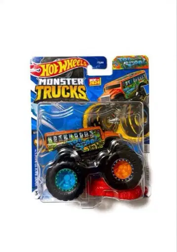 핫휠 몬스터 트럭 투 스쿨 2대 세트
