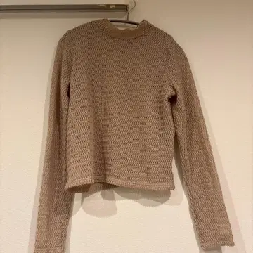 하이넥 메쉬 티셔츠