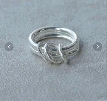 bonu. 실버 반지 silver925 더블 링 15호