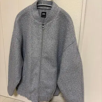 ZARA 그레이 집업 자켓
