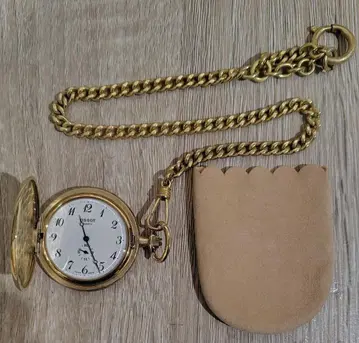 TISSOT 티쏘 회중시계 쿼츠 골드