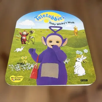 27년 전 구매 텔레토비즈 색칠놀이 Tinky Winky's Walk