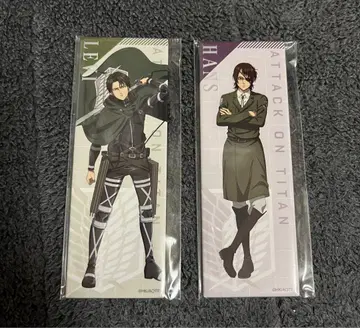 진격의 거인 리바이 한지 롱 캔뱃지 컴플리트ver.