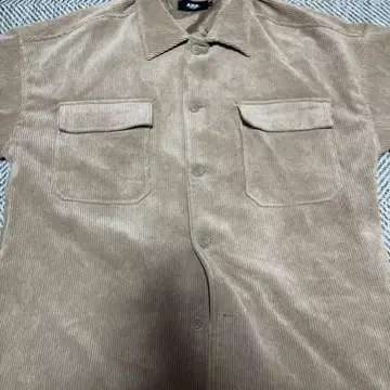 AZUL 코듀로이 셔츠 베이지