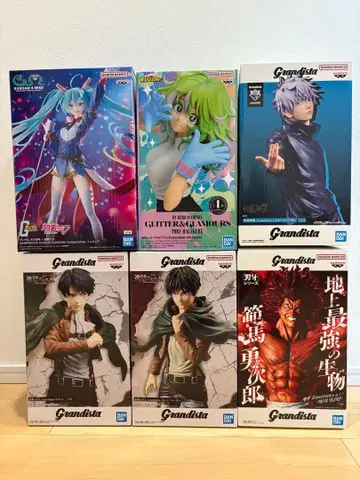 피규어 6체 세트 묶음 판매