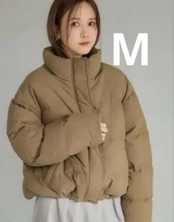 다나카 리나 시마무라 스탠드 카라 자켓 중 브라운