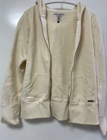 MICA & DEAL 풀 집업 후드티 38 크림