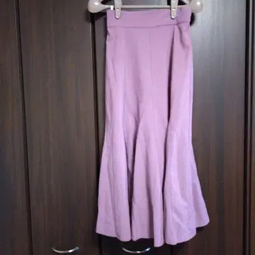 미사용 새상품 프로포션 바디 드레싱 퍼플 핑크 플레어 스커트