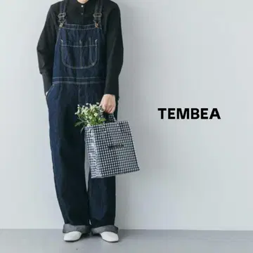 TEMBEA 페이퍼 토트 스몰 깅엄 입니다