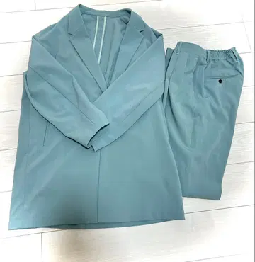 TAKEO KIKUCHI 셋업 탁한 블루 S 사이즈