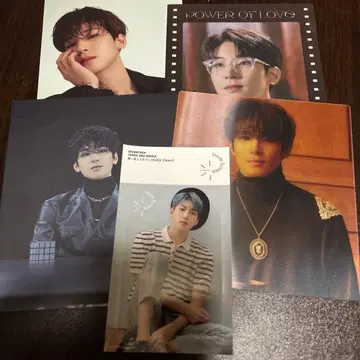 원우 포토 카드 세트 5장