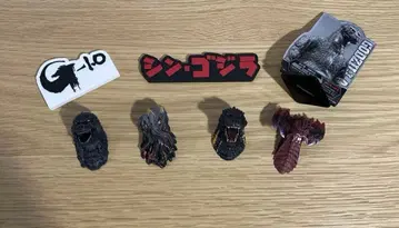 고질라 제일복권 7체 세트 헤드 마그넷 & 로고 프레임 & 아크릴 스탠드