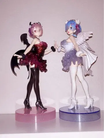 렘, 라무 악마와 천사 피규어 세트