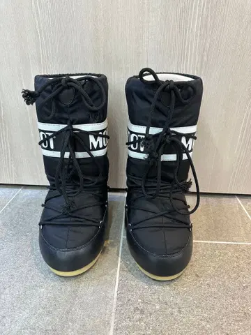 MOON BOOT 35/38 블랙