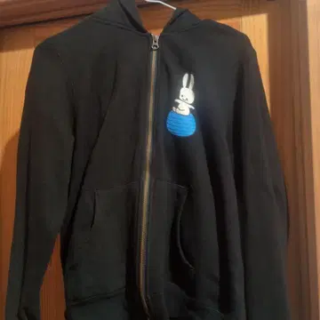 CUNE 더블 지퍼 후드티 M