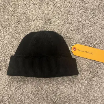 BUTCHER PRODUCTS 코튼 니트 캡 블랙