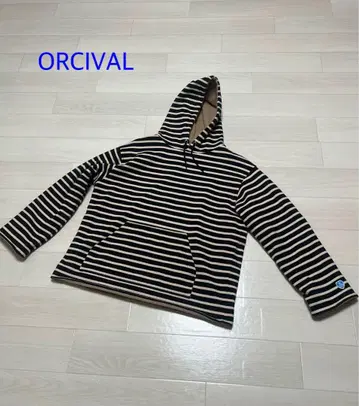 ORCIVAL 오르치발 트레이닝복 후드 부착 플리스