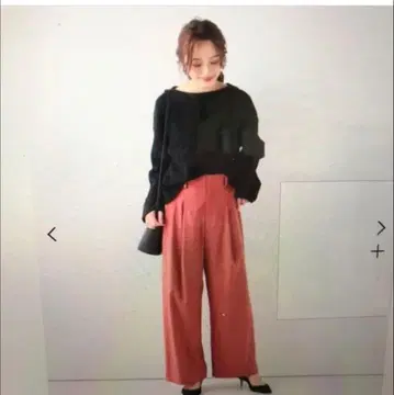 슬로브 이에나 워셔블 T/W 사키소니 팬츠