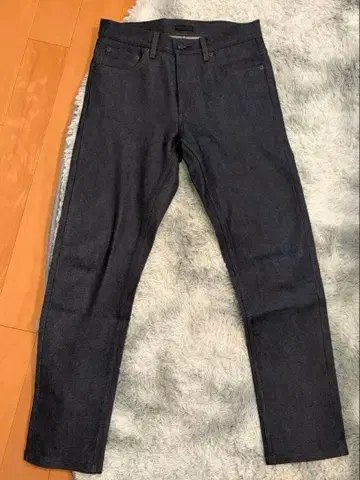 미사용 새상품 Uniqlo 슬림핏 청바지 셀비지 29