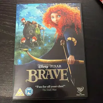 영국 DVD 디즈니 Disney Pixar 브레이브 Brave