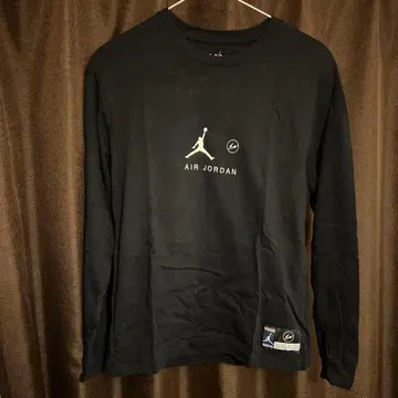 fragment Jordan XS 블랙 프래그먼트 롱티