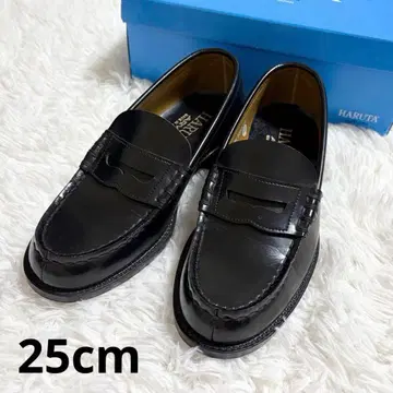 하루타 HARUTA 로퍼 25cm 블랙 EEE 일본제 6550