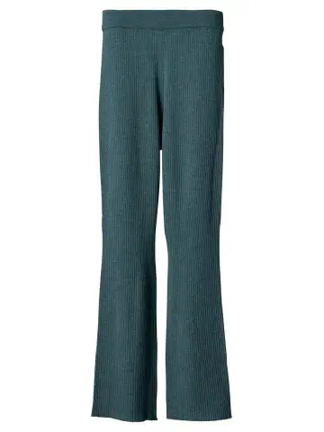 ADAWAS 아다와스 / 새상품 스트레이트 리브 니트 팬츠 허리밴딩