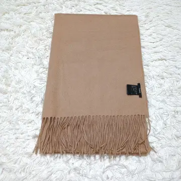 띠어리 캐시미어 100% 대형 스톨 머플러 카멜