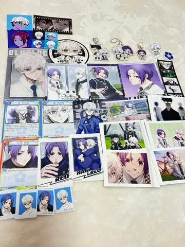 블루 록 나기 세이시로 x 미카게 레오 세트