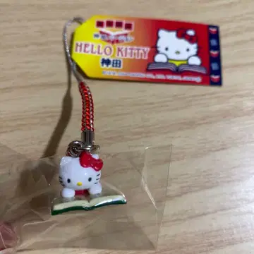 [ 지역 한정 ] 헬로키티 도쿄 한정판 칸다 버전 근부 스트랩 2004