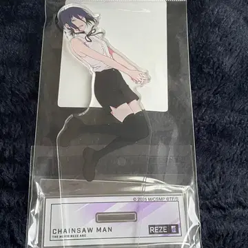 체인소 맨 아크릴 스탠드 레제 부유 미개봉 새상품