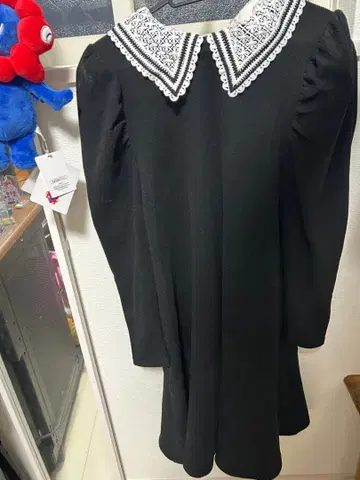 블랙 미니 원피스 M 토코 클로젯