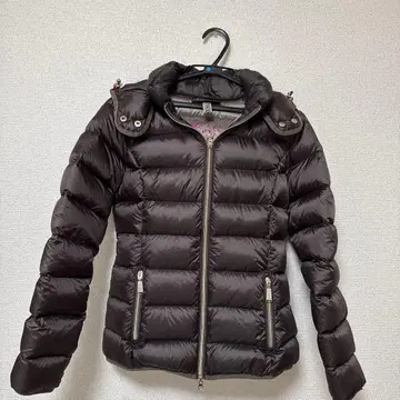 Cape Horn 후드 부착 다운 자켓 다크 브라운