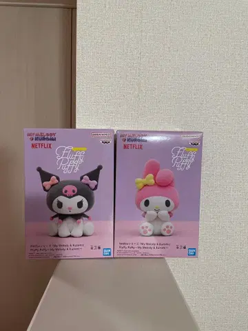 마이멜로디 쿠로미 플러피 퍼피 Fluffy puffy 피규어