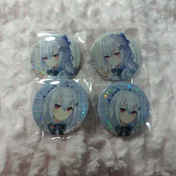 니지산지 하카세 후유키 WD 캔뱃지