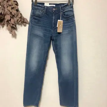 택 포함 미사용 새상품 moussy 데님 27인치 스트레치 데님