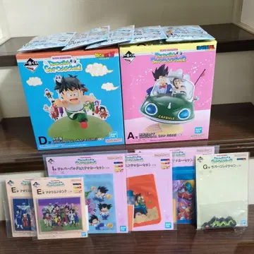 제일복권 드래곤볼 A상 손오공&치치 D상 손오반 세트 외