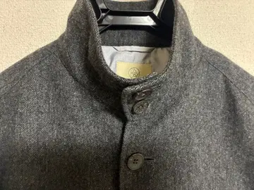 유나이티드 애로우즈 뷰티앤유스 그레이 울 코트 L 사이즈