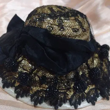 앤티크 레이스, 비즈 보닛, 인형 햇,