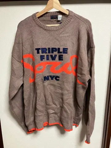 TRIPLE FIVE SOUL 니트 스웨터 XXL