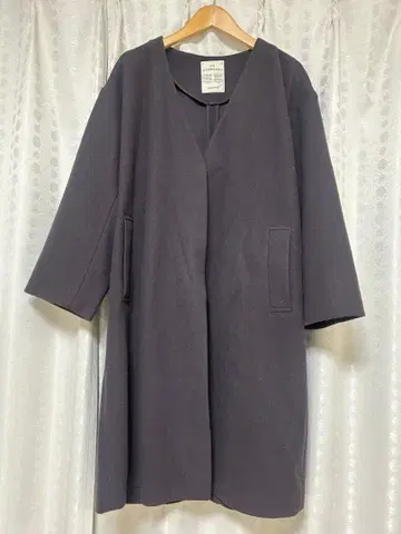 studio CLIP 롱 코트 브라운