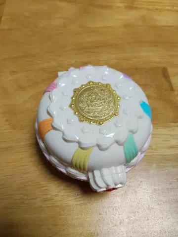 프리큐어 케이크형 케이스 거울 포함