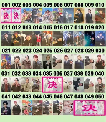 [낱개 판매 가능 팝업] Mrs. GREEN APPLE 포토 카드 MGA