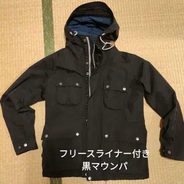 BROWNY VINTAGE 블랙 마운틴 파카 플리스 라이너 포함